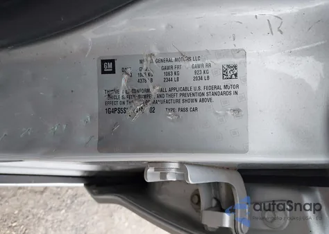 2014 Buick Verano Leather Group from USA, damaged, VIN 1G4PS5SK6E4134902